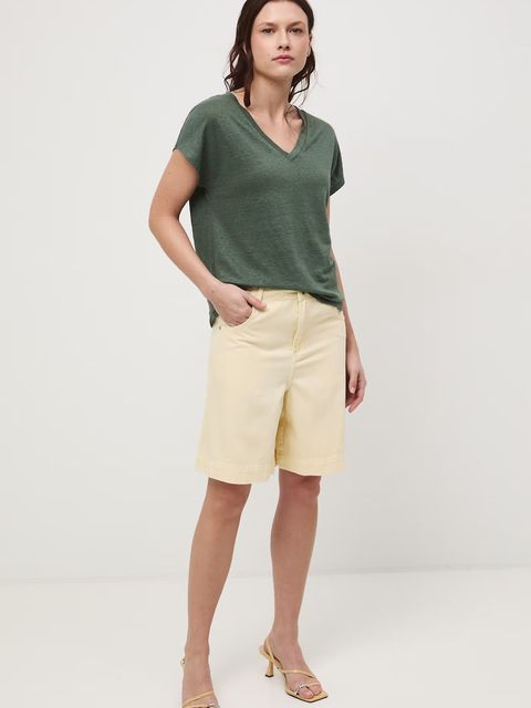 Medicine t-shirt damski lniany - zdjęcie produktu nr 2