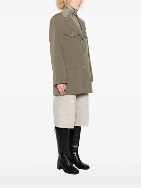 OUR LEGACY Cruise oversized pocket blazer - Green