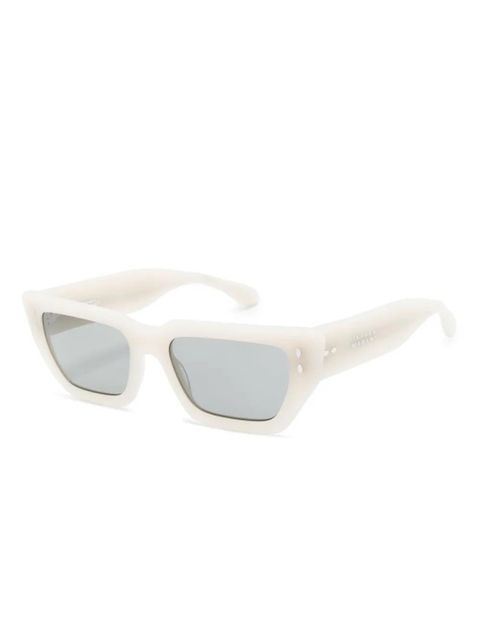 Isabel Marant Eyewear IM0159S Rectangular Sunglasses - Neutrals - zdjęcie produktu nr 2