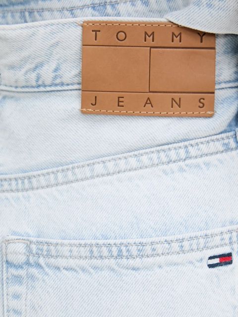 Tommy Jeans jeansy damskie kolor niebieski DW0DW21378