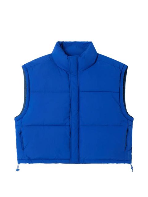 American Vintage Rofy puffer gilet - Blue - zdjęcie produktu nr 1