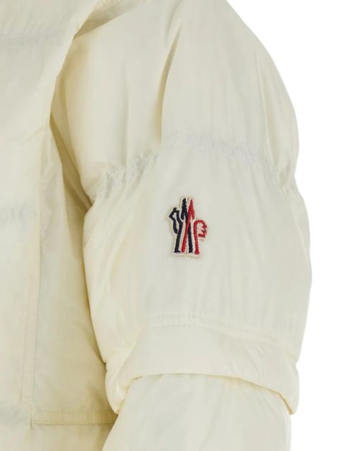 Moncler Grenoble zip-pocket puffer jacket - Neutrals