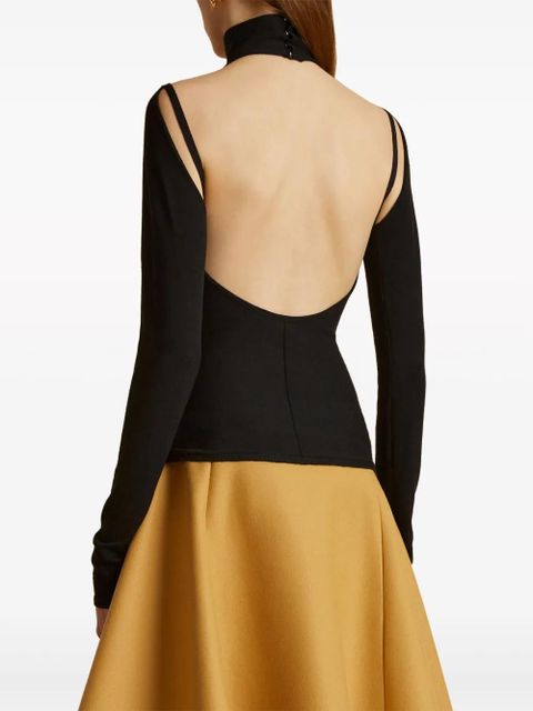 KHAITE The Marlowe wool sweatshirt - Black - zdjęcie produktu nr 2