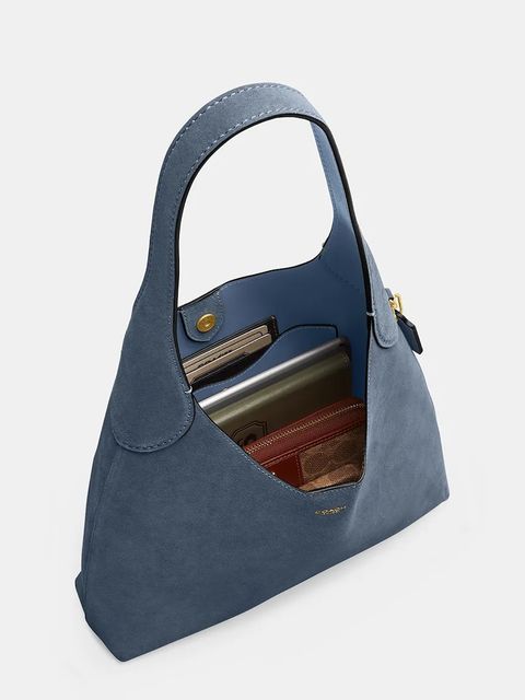 Coach torebka zamszowa Brooklyn