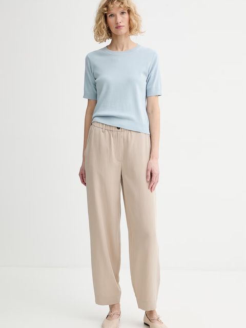 Marc O'Polo spodnie z domieszką lnu - zdjęcie produktu nr 1