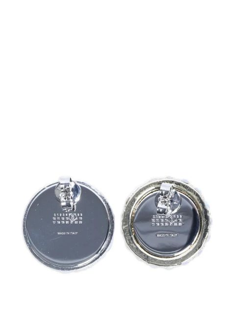 MM6 Maison Margiela embellishment earrings - Silver