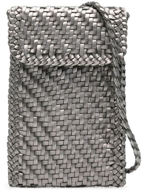 DRAGON DIFFUSION leather phone bag - Green