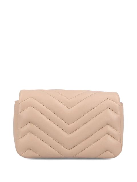 Gucci Chevron logo calfskin shoulder bag - Neutrals - zdjęcie produktu nr 2
