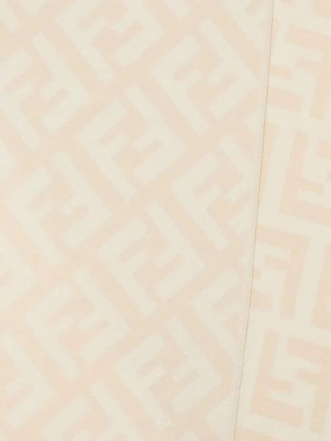 FENDI cashmere scarf - Neutrals