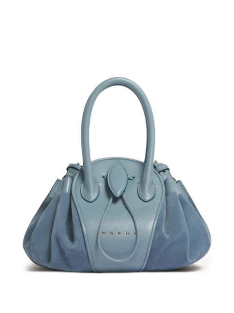 Marni top handle tubular shoulder bag - Blue - zdjęcie produktu nr 1