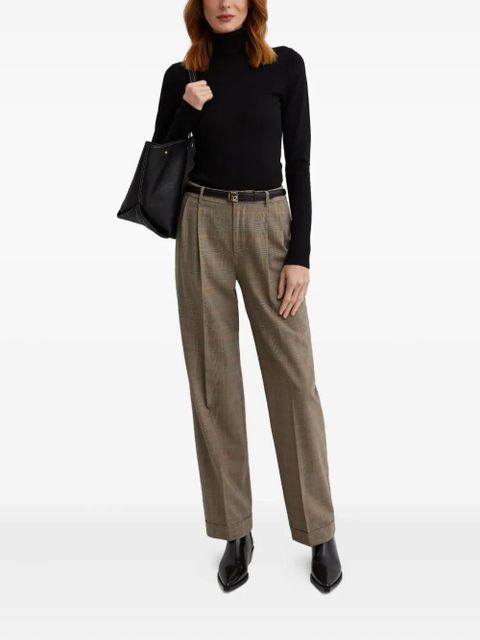 Lauren Ralph Lauren leated trousers - Brown