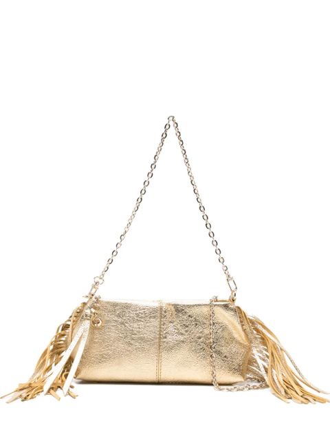 Maje medium Miss fringed clutch bag - Gold - zdjęcie produktu nr 1