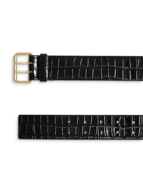 ANINE BING Mila belt - Black - zdjęcie produktu nr 2