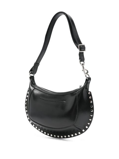 ISABEL MARANT Oskan Moon studded shoulder bag - Black - zdjęcie produktu nr 2