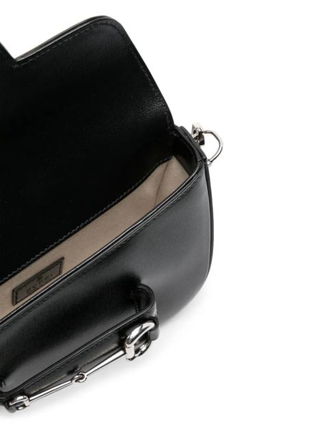 Gucci mini Horsebit 1955 shoulder bag - Black