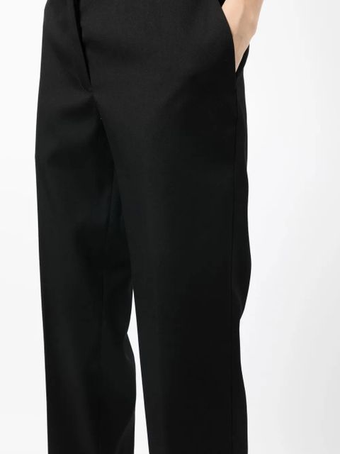Jil Sander cropped tailored trousers - Black - zdjęcie produktu nr 2