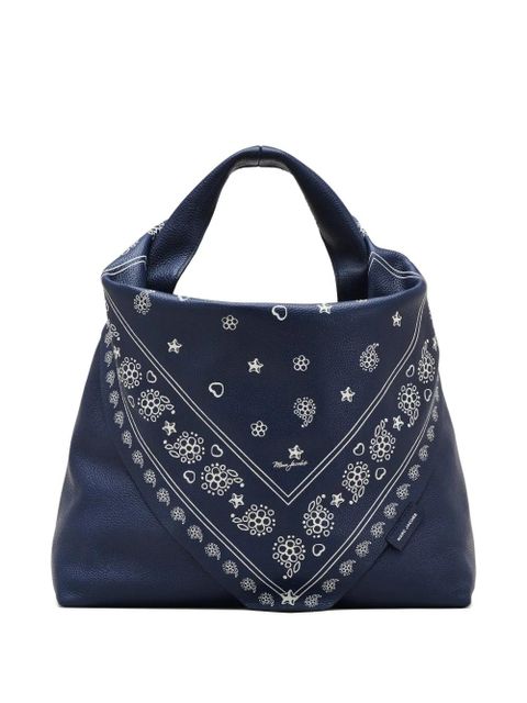 Marc Jacobs Sack bandana leather bag - Blue - zdjęcie produktu nr 2