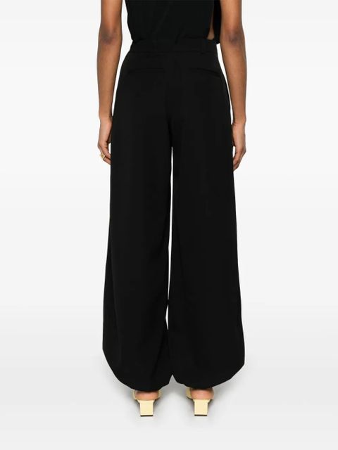 Jacquemus pleated trousers - Black