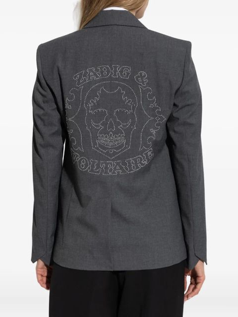 Zadig&Voltaire Vavy tailored blazer - Grey