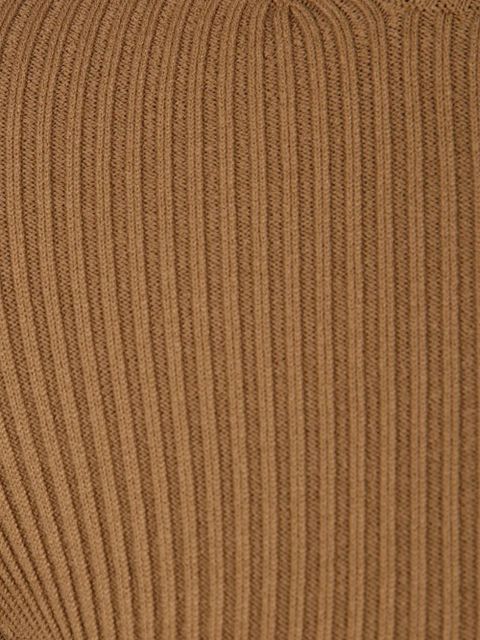 Max Mara ribbed long-sleeve top - Brown - zdjęcie produktu nr 2