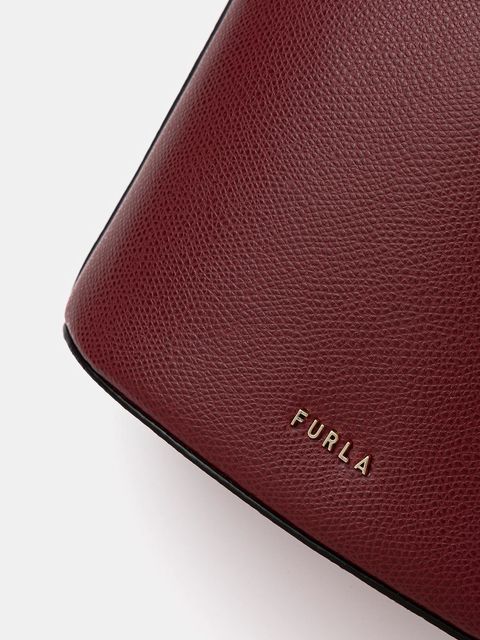 Furla torebka skórzana kolor czerwony WE00859 ARE000 CGQ00