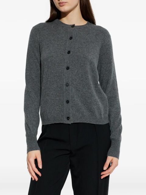 Ferragamo button-up cashmere cardigan - Grey