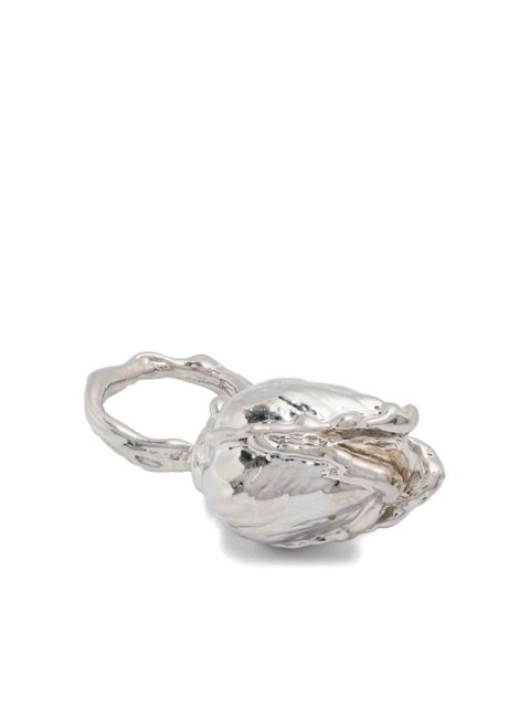 Marni tulip-shaped ring - Silver - zdjęcie produktu nr 1