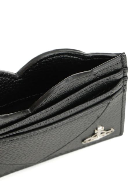 Vivienne Westwood orb-plaque wallet - Black