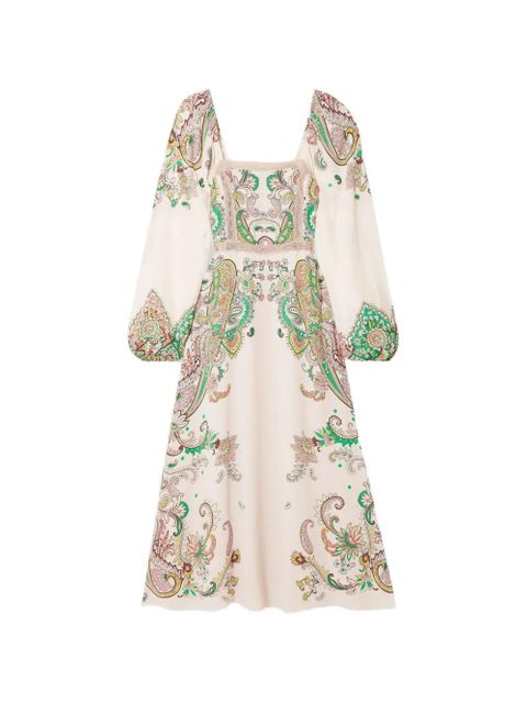 ETRO floral print dress - Neutrals - zdjęcie produktu nr 1