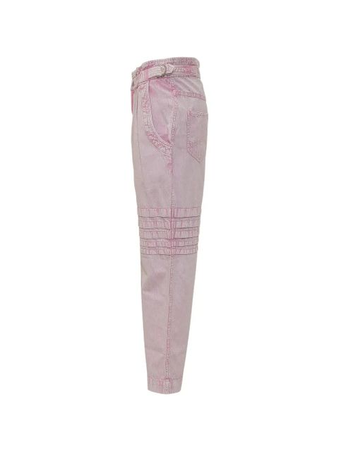 MARANT ÉTOILE Mellya ruffled trousers - Pink - zdjęcie produktu nr 2