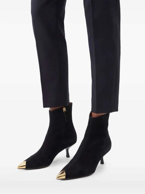 Giuseppe Zanotti 50mm Melaine suede ankle boots - Black