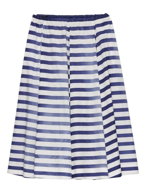 Prada striped full skirt - Blue - zdjęcie produktu nr 1