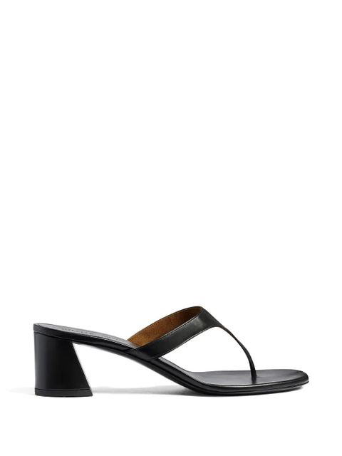 KHAITE T-bar sandals - Black - zdjęcie produktu nr 1