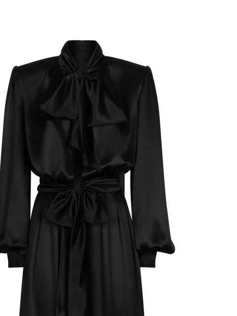 Dolce & Gabbana satin dress - Black - zdjęcie produktu nr 2