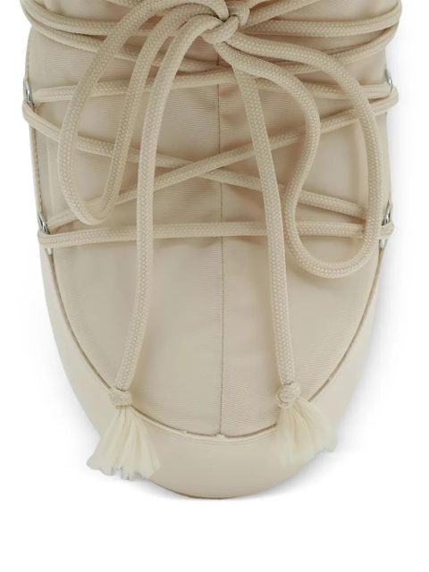 Moon Boot tassel lace-up boots - Neutrals