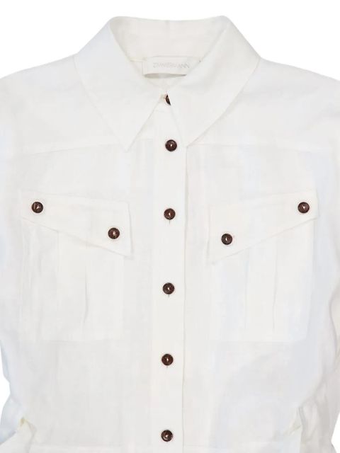 ZIMMERMANN Rhiannon playsuit - White