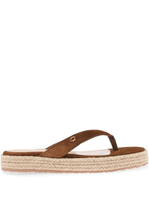 Gianvito Rossi suede espadrilles - Brown - zdjęcie produktu nr 1