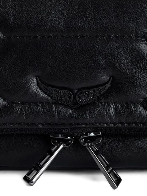 Zadig&Voltaire mini Rock Nano quilted chain clutch - Black - zdjęcie produktu nr 2