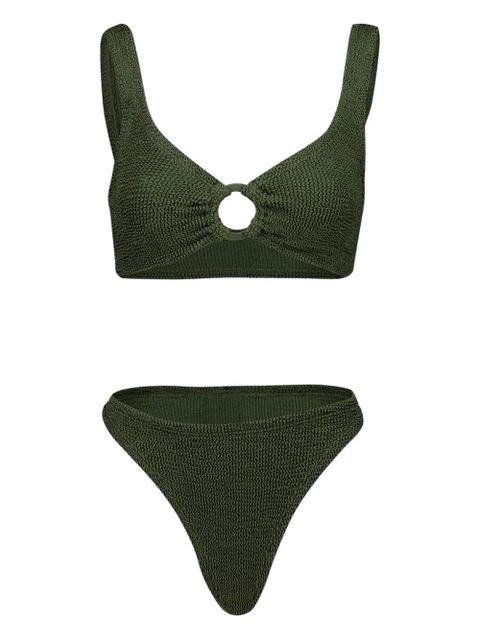 Hunza G Julia ring-detail bikini - Green - zdjęcie produktu nr 1