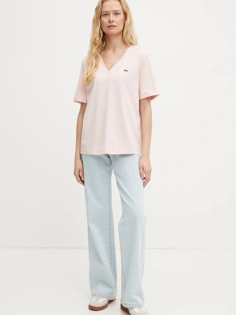 Lacoste t-shirt bawełniany - zdjęcie produktu nr 2