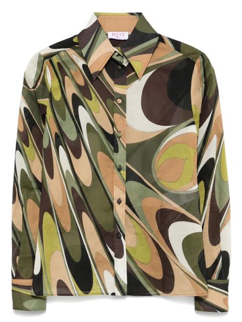 PUCCI Marmo shirt - Green - zdjęcie produktu nr 1