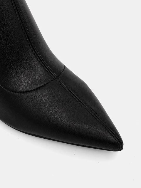 Steve Madden kozaki Leisured damskie kolor czarny na szpilce 11003500