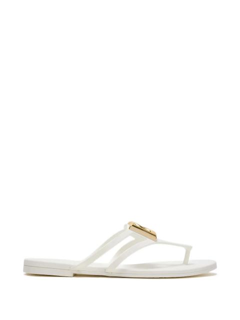 Dolce & Gabbana logo-plaque sandals - White - zdjęcie produktu nr 1