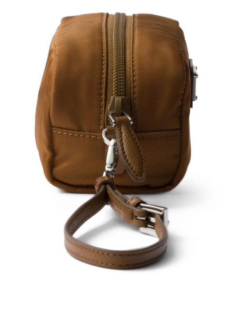 Prada Re-Nylon make-up bag - Brown
