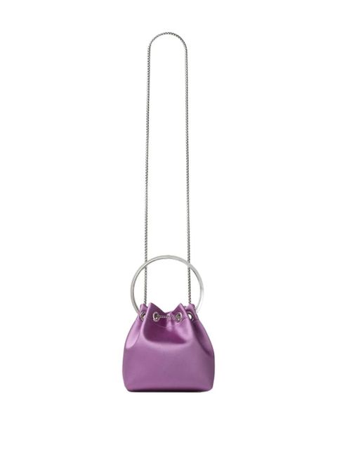 Jimmy Choo Bon Bon ring-handle mini bag - Purple - zdjęcie produktu nr 2