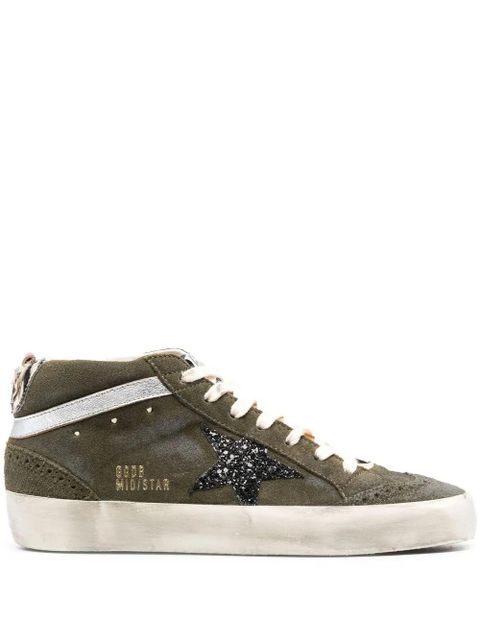 Golden Goose Mid Star high-top sneakers - Green - zdjęcie produktu nr 1