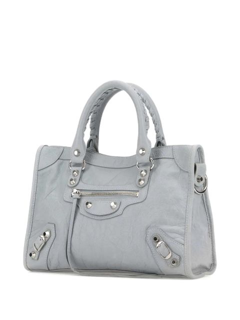 Balenciaga small Le City leather tote bag - Grey - zdjęcie produktu nr 2