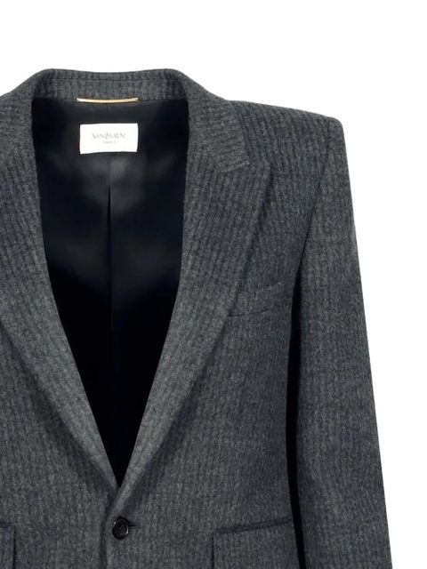 Saint Laurent single-breasted blazer - Grey
