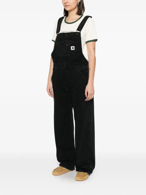 Carhartt WIP logo-patch overalls - Black - zdjęcie produktu nr 2