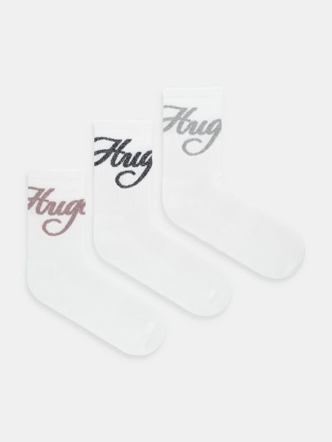 HUGO skarpetki 3-pack kolor biały 50546384 - zdjęcie produktu nr 1